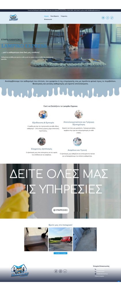 screenshot a mockup full page project