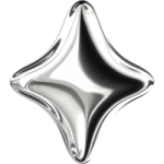 small glittery star